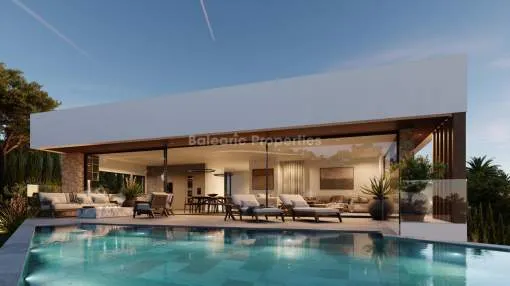 Ultra-modern luxury villa for sale in Bendinat, Mallorca