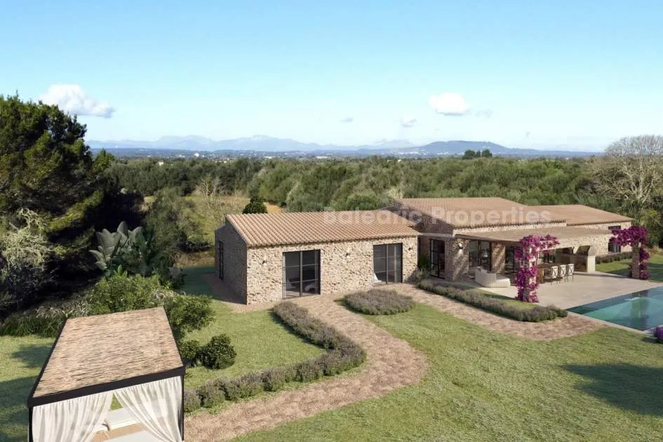 Luxury country house in a natural landscape for sale in Felanitx, Mallorca