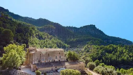 Magnificent country estate with sea views for sale in Estellencs, Mallorca