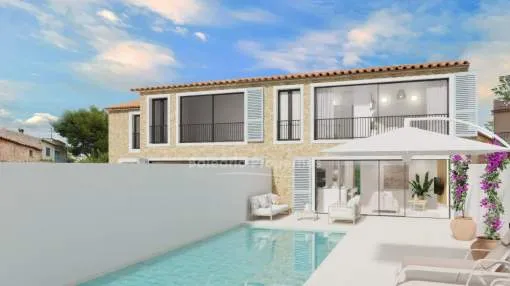 Beautiful semi-detached houses in Portol for sale, Marratxí, Mallorca