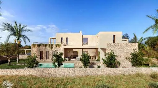 Villa project of two storeys for sale in Portol, Mallorca