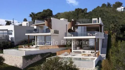 New luxury villa with sea views for sale in Alcudia, Mallorca
