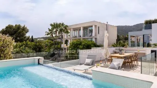 Penthouse with roof terrace and sea views for sale in Sant Agustí, Palma de Mallorca