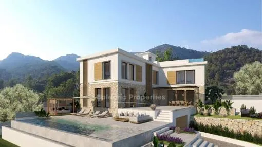 Newly constructed luxury villa for sale on the outskirts of S´Arraco, Mallorca