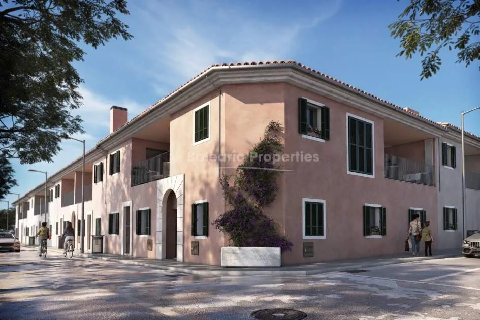 Development of apartments for sale in the town of Ses Salines, Mallorca