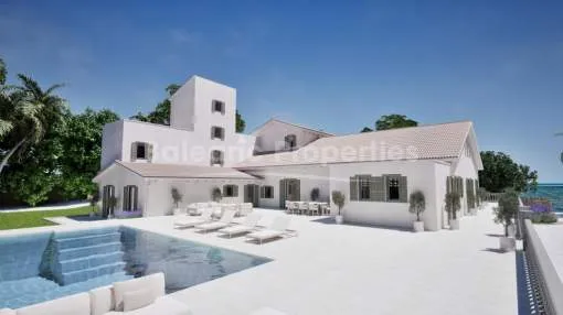 Outstanding villa for sale in the exclusive area of Mas Pal, Mallorca
