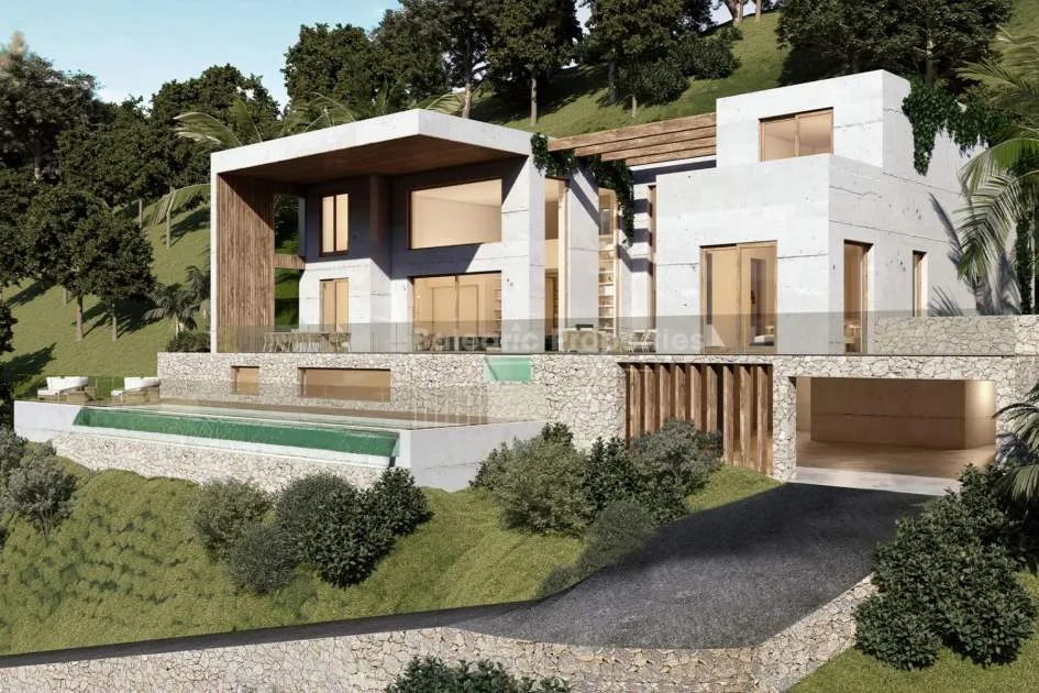 Plot for sale for a luxury villa project in Son Vida, Mallorca