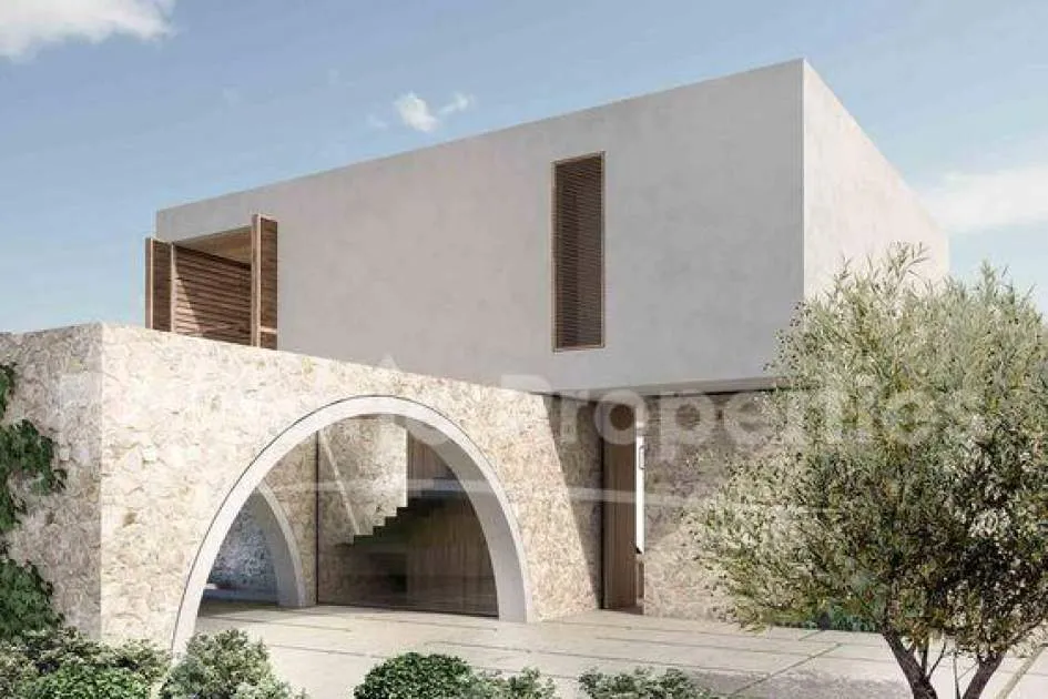 Excellent house project for sale in Alaro, Mallorca