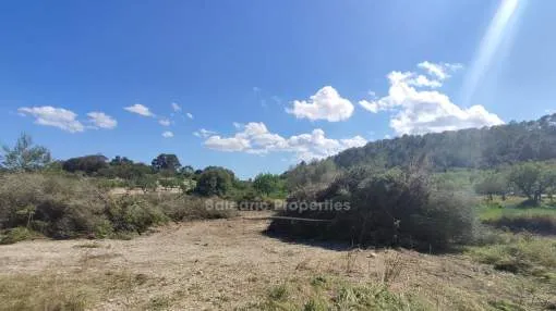 Rustic plot with villa project for sale in the countryside near Montuïri, Mallorca