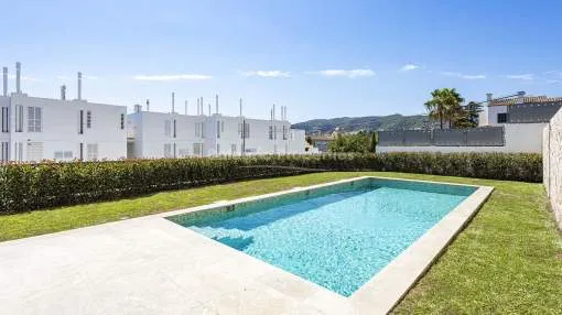 Newly built garden apartment for sale in Bonanova, Mallorca