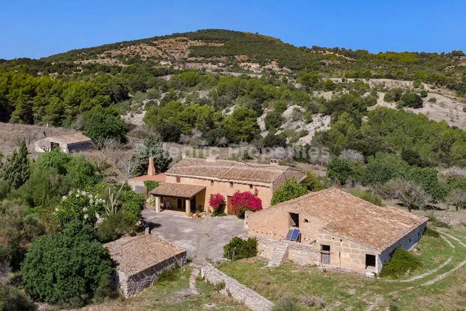 Mallorcan estate with 50 hectares of land for sale in Sant Llorenc, Mallorca