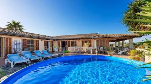 Charming finca with rustic interiors for sale near Muro, Mallorca