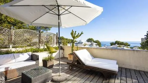 Marvelous penthouse with private roof terrace for sale in Cas Catala, Mallorca