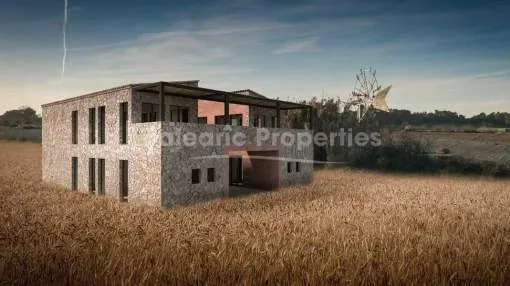 Huge plot with development project for sale in Montuïri, Mallorca