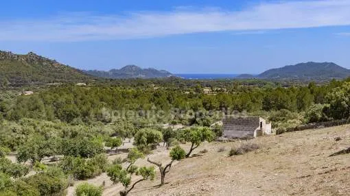Country plots with projects for sale, close to the town of Artá, Mallorca Country plots with projects for sale, close to the town of Artá, Mallorca
