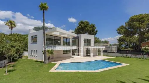 Modern villa with incredible sea views for sale in Cas Català, Mallorca