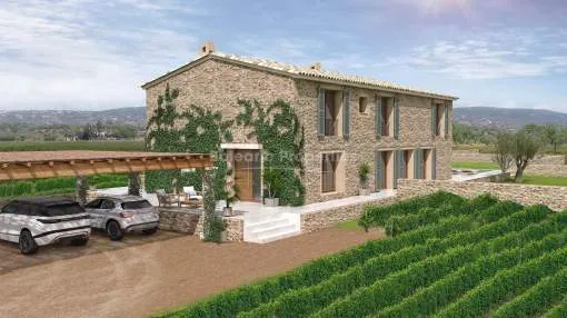 Luxurious country property with vineyard for sale in Alcúdia, Mallorca