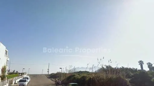 Building plot for sale, close to the sea in the Llenaire area of Puerto Pollensa, Mallorca