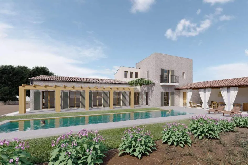 New build project for sale in a quiet area in Ses Salines, Mallorca