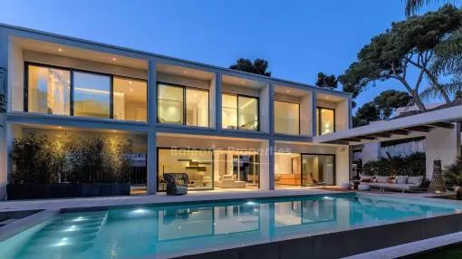 New luxury villa for sale close to the beach in Bendinat, Mallorca New luxury villa for sale close to the beach in Bendinat, Mallorca