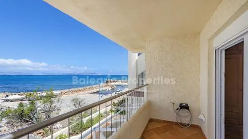 Nautical front line apartment for sale in Son Serra de Marina, Mallorca