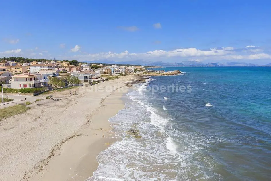 Nautical front line apartment for sale in Son Serra de Marina, Mallorca