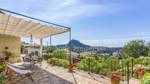Charming sea view villa for sale in Galilea, Puigpunyent, Mallorca