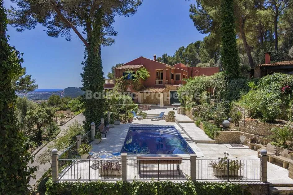 Incredible sea view villa for sale in Establiments, Palma, Mallorca