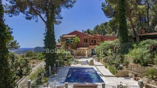 Incredible sea view villa for sale in Establiments, Palma, Mallorca