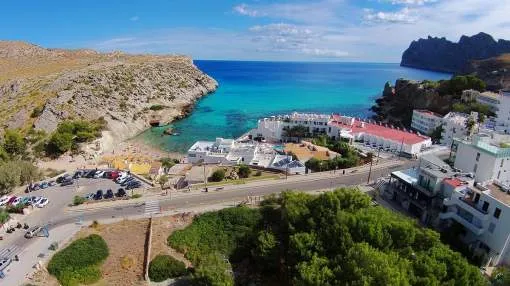 Plot with building permission for sale in unrivaled location of Cala San Vicente, Pollensa, Mallorca Plot with building permission for sale in unrivaled location of Cala San Vicente, Pollensa, Mallorca
