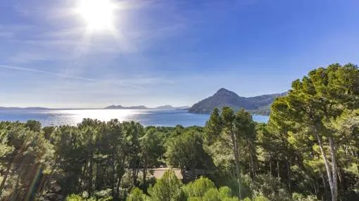 Plot with construction for sale in Formentor, Mallorca Plot with construction for sale in Formentor, Mallorca