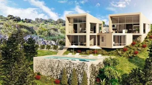Newly-built, avant-garde villa for sale in Bon Aire, Alcúdia, Mallorca Newly-built, avant-garde villa for sale in Bon Aire, Alcúdia, Mallorca