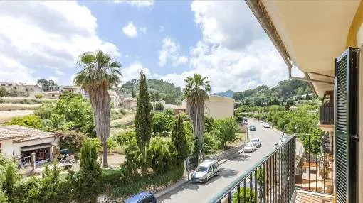 Penthouse apartment with views of the Tramuntana Mountains for sale in Selva, Mallorca