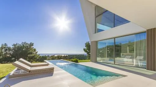 Ultra-modern, sea view villa in Bon Aire, Alcúdia, Mallorca