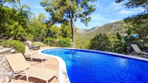 Family villa with pool for sale in Costa d´en Blanes, Mallorca Family villa with pool for sale in Costa d´en Blanes, Mallorca