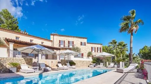 Country estate with guest house for sale near Alarò and Santa Maria, Mallorca Country estate with guest house for sale near Alarò and Santa Maria, Mallorca