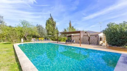 Three bedroom villa for sale in a quiet neighbourhood of Pollensa, Mallorca Three bedroom villa for sale in a quiet neighbourhood of Pollensa, Mallorca
