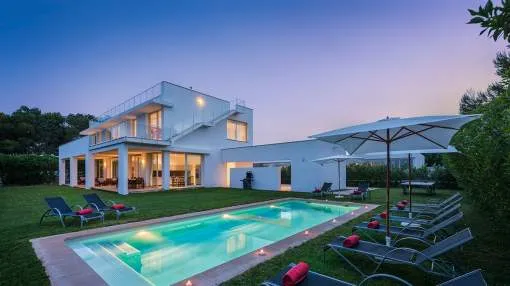 A meticulous villa for sale in Puerto Pollensa, Mallorca A meticulous villa for sale in Puerto Pollensa, Mallorca
