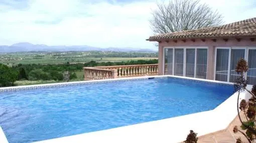 Restored house with mill in Ariany with views over the valley and the mountains, Mallorca Restored house with mill in Ariany with views over the valley and the mountains, Mallorca