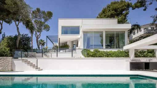 Newly built villa with beautiful sea views in Costa d'en Blanes, Mallorca Newly built villa with beautiful sea views in Costa d'en Blanes, Mallorca