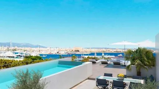 15 Luxury sea view Apartment project for sale in Palma, Mallorca 15 Luxury sea view Apartment project for sale in Palma, Mallorca