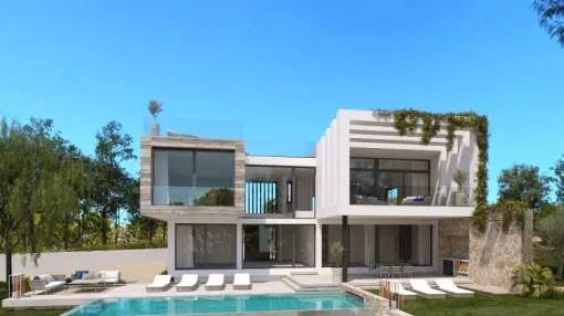Villa project in Cala Vinyes, Mallorca Villa project in Cala Vinyes, Mallorca