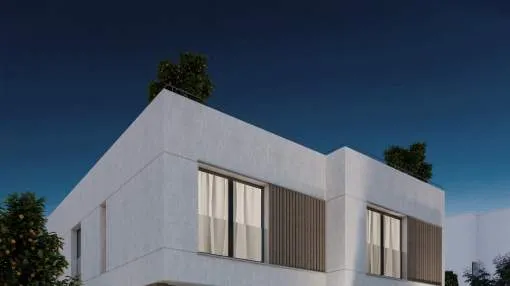 Newly built semi-detached house for sale in San Augustin, Mallorca Newly built semi-detached house for sale in San Augustin, Mallorca