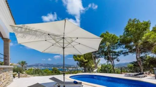 Mediterranean style villa with partial sea views for sale in Santa Ponsa, Mallorca Mediterranean style villa with partial sea views for sale in Santa Ponsa, Mallorca