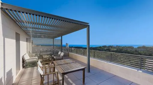 Wonderful penthouse with large terrace for sale in La Bonanova, Palma de Mallorca
