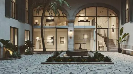 Impressive apartment with terrace for sale in Palma, Mallorca