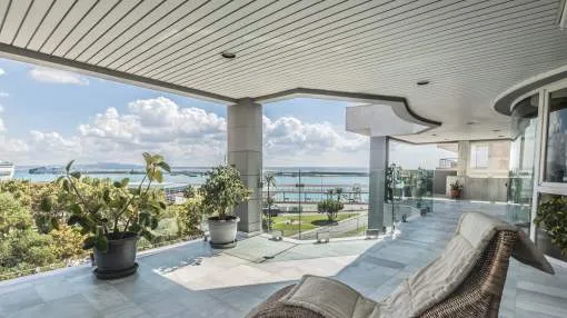 Luxurious duplex apartment with sea views for sale in Palma Luxurious duplex apartment with sea views for sale in Palma