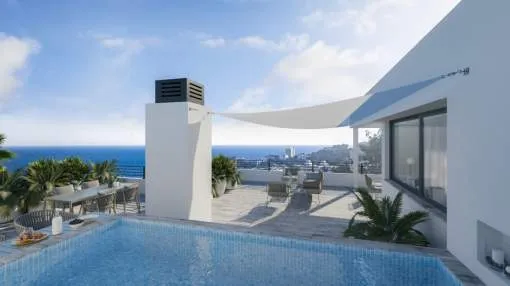 Plot with licence for a construction of 4 apartments for sale in Sant Augusti, Mallorca Plot with licence for a construction of 4 apartments for sale in Sant Augusti, Mallorca
