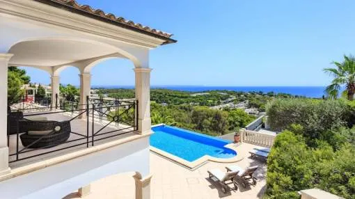 Luxury villa with amazing sea views for sale in Bendinat, Mallorca Luxury villa with amazing sea views for sale in Bendinat, Mallorca