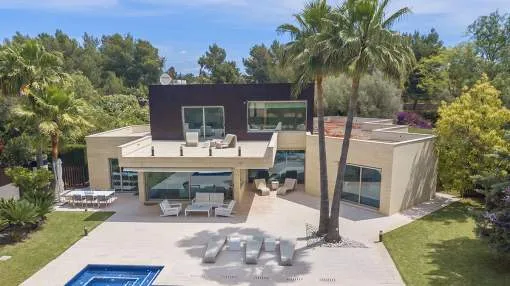 Modern villa with private pool for sale in Marratxi, Mallorca Modern villa with private pool for sale in Marratxi, Mallorca